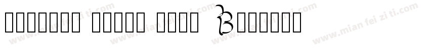 Solitas Serif Cond B字体转换